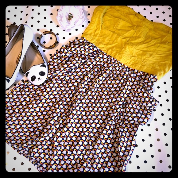 Xhilaration Dresses & Skirts - Xhileration RETRO Apples Dress POCKETS EUC sz L